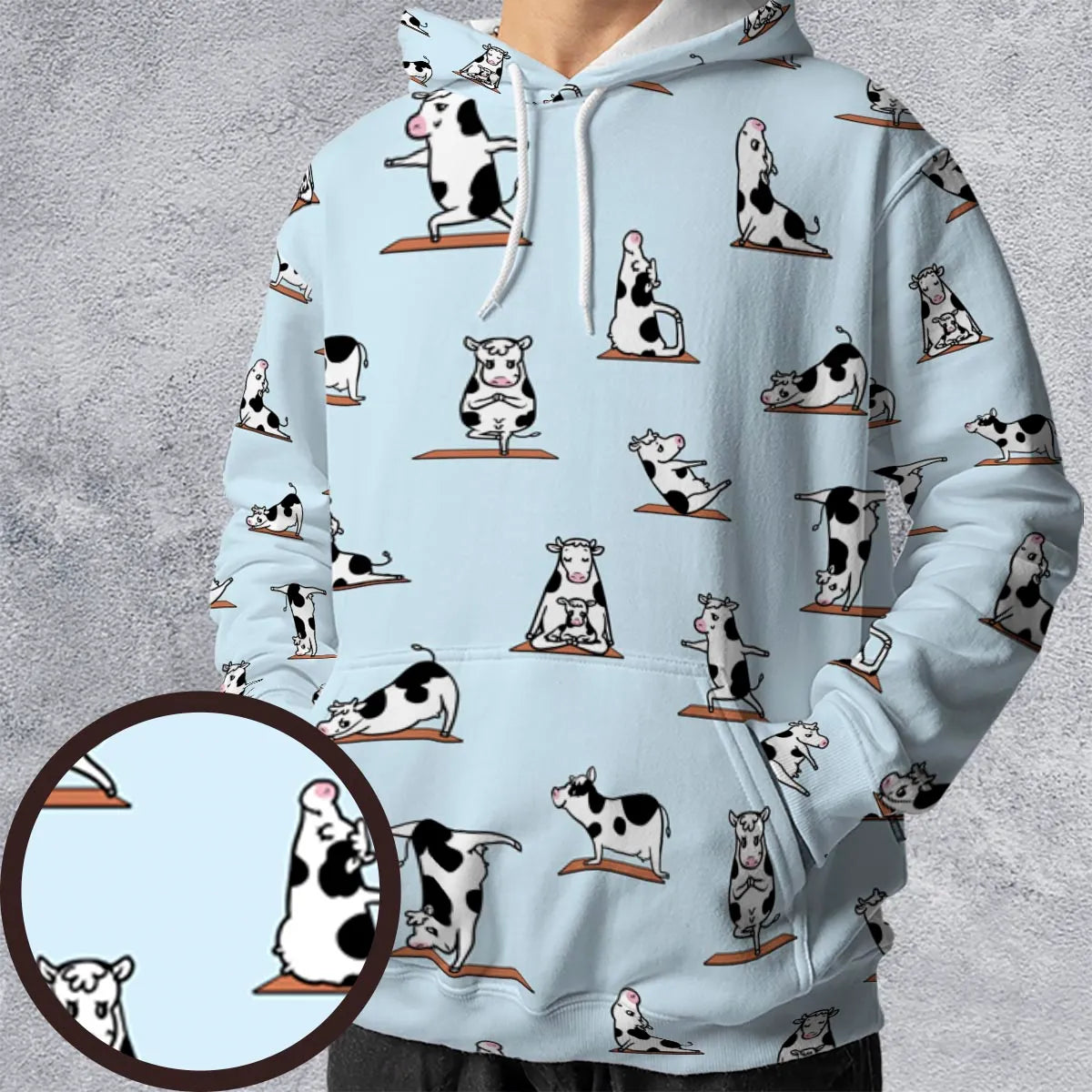 All-over Print Hoodie - 98FMSQMD
