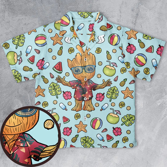 Youth Hawaiian Shirt - 6J9A5J1B