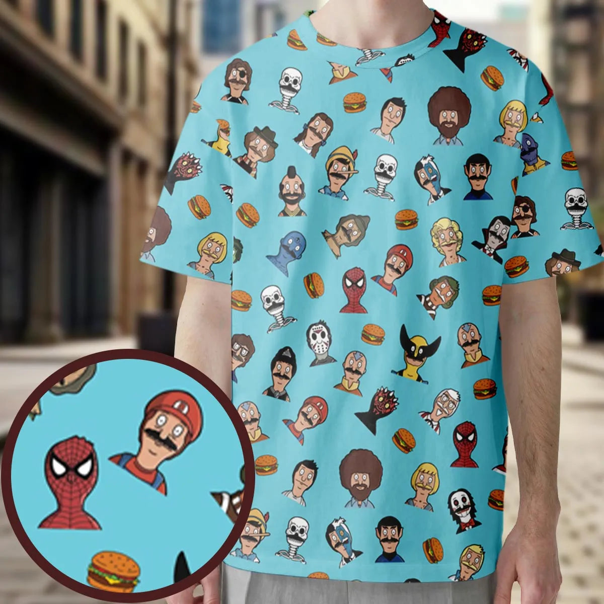 All-Over Print Unisex T-Shirt - QZF5GJQ6