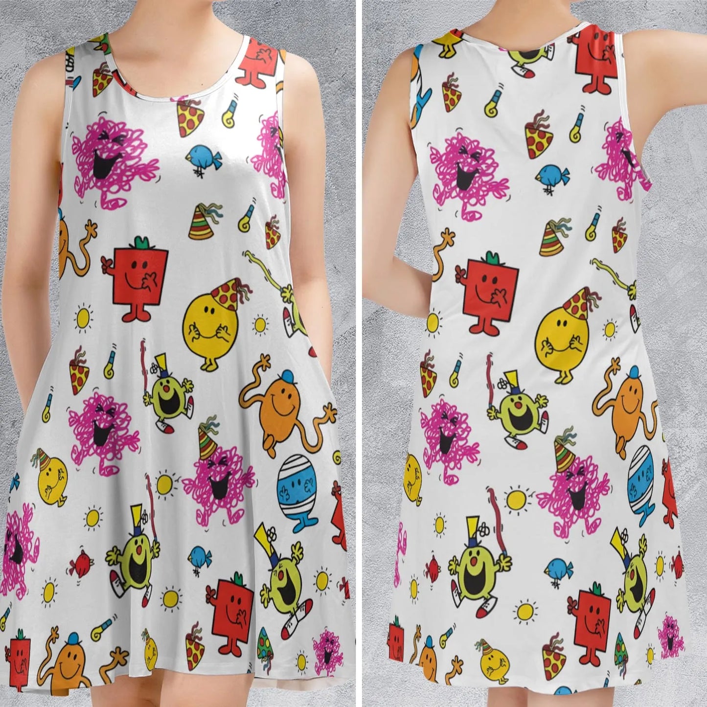 Sleeveless Dress - 2BK8RWF3