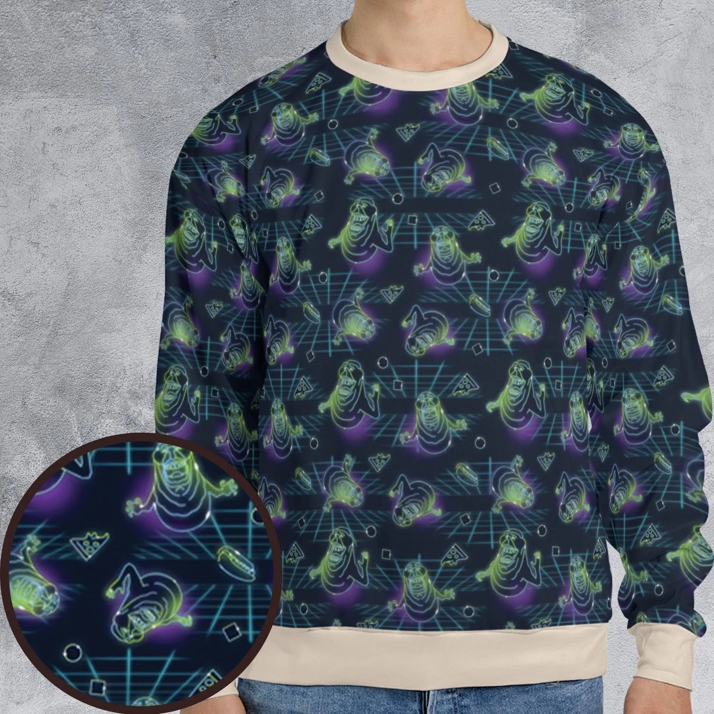 All-over Print Sweatshirt - FQ7RLYMX