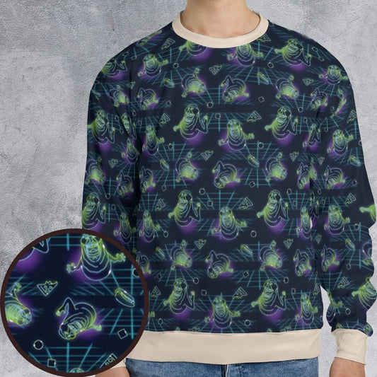 All-over Print Sweatshirt - FQ7RLYMX