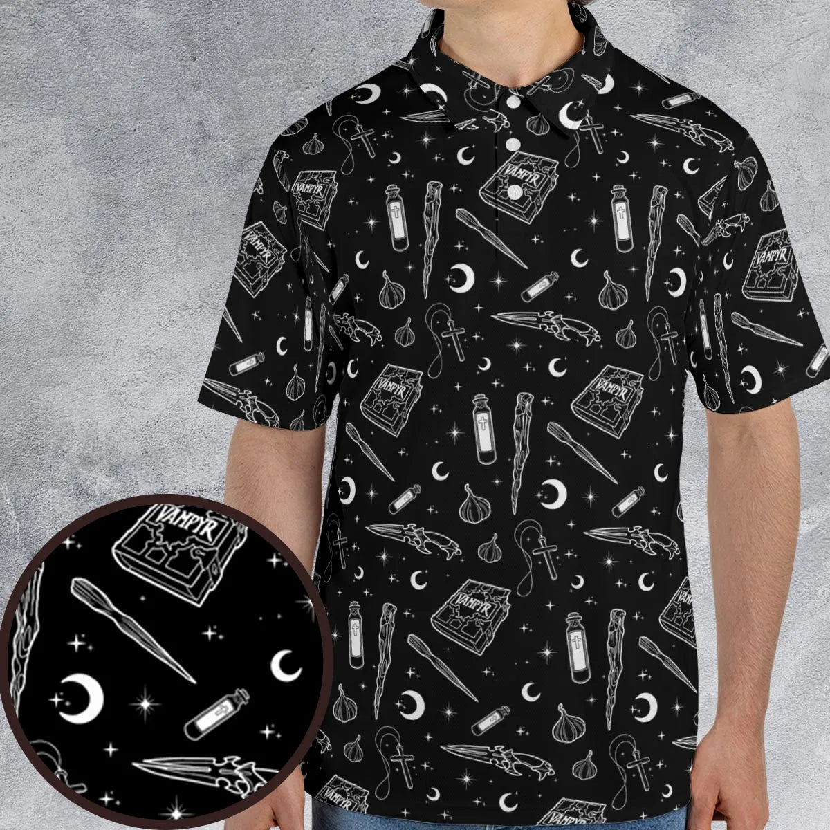 AOP Men/Women Polo Shirt - SCPXR4M7