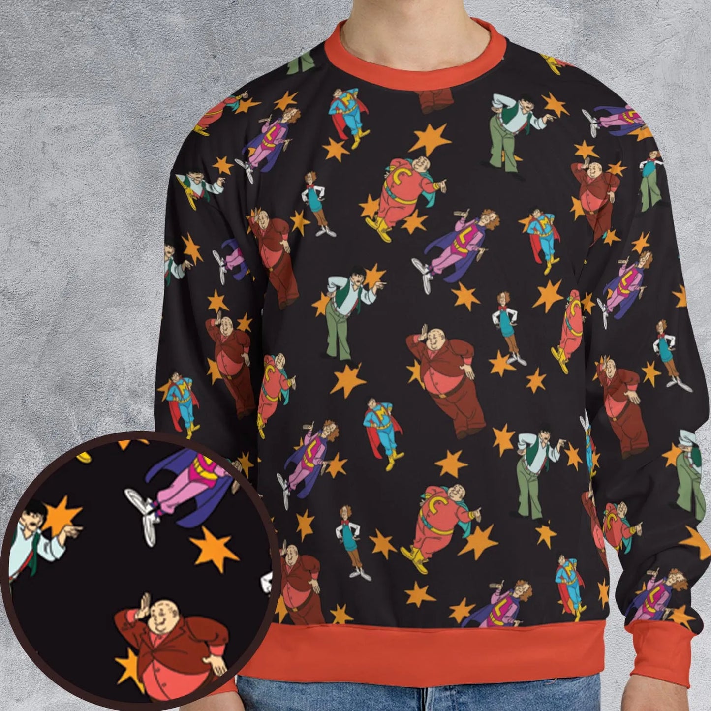 All-over Print Sweatshirt - 9YVU3RGK