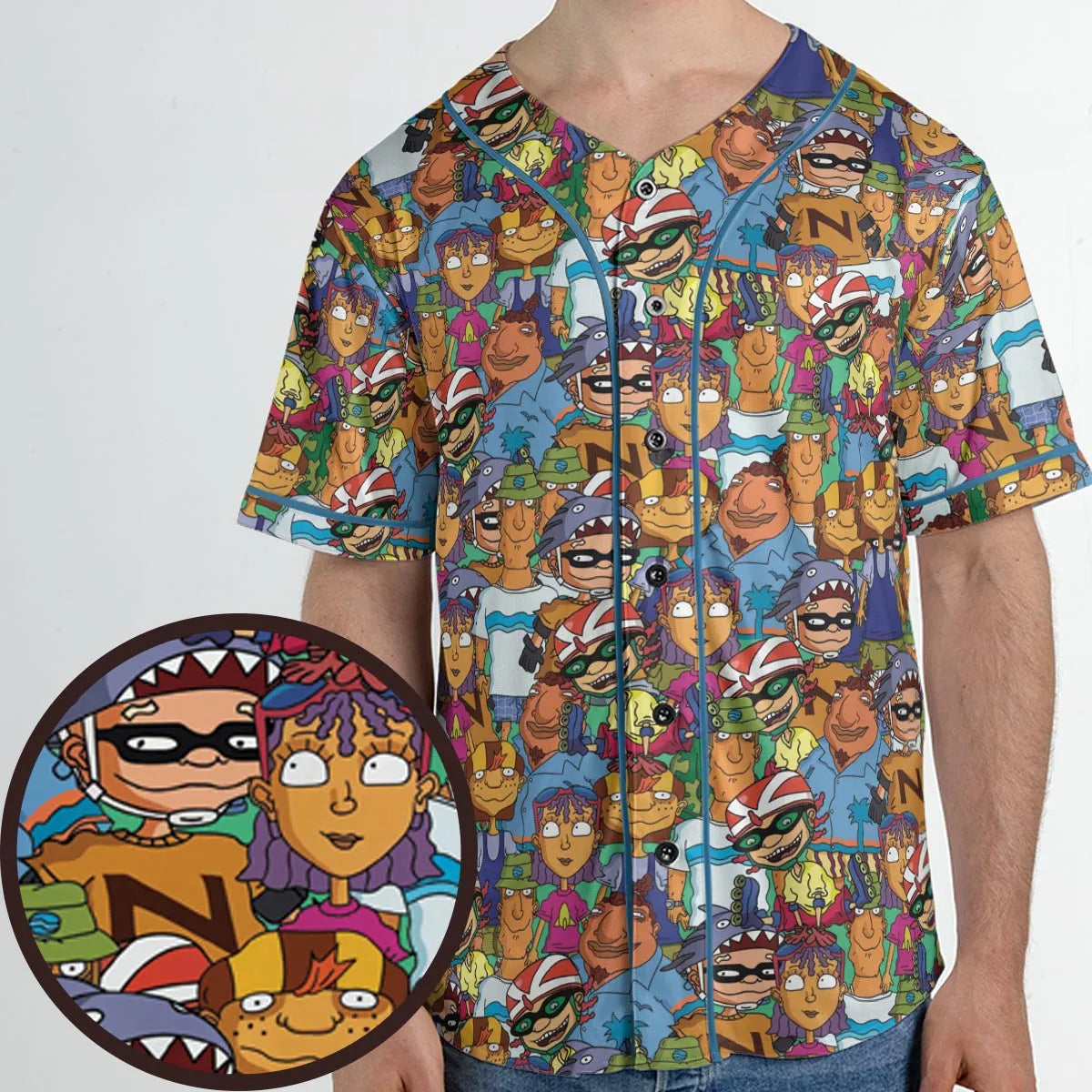 Unisex Baseball Jersey - BP8NZDSC