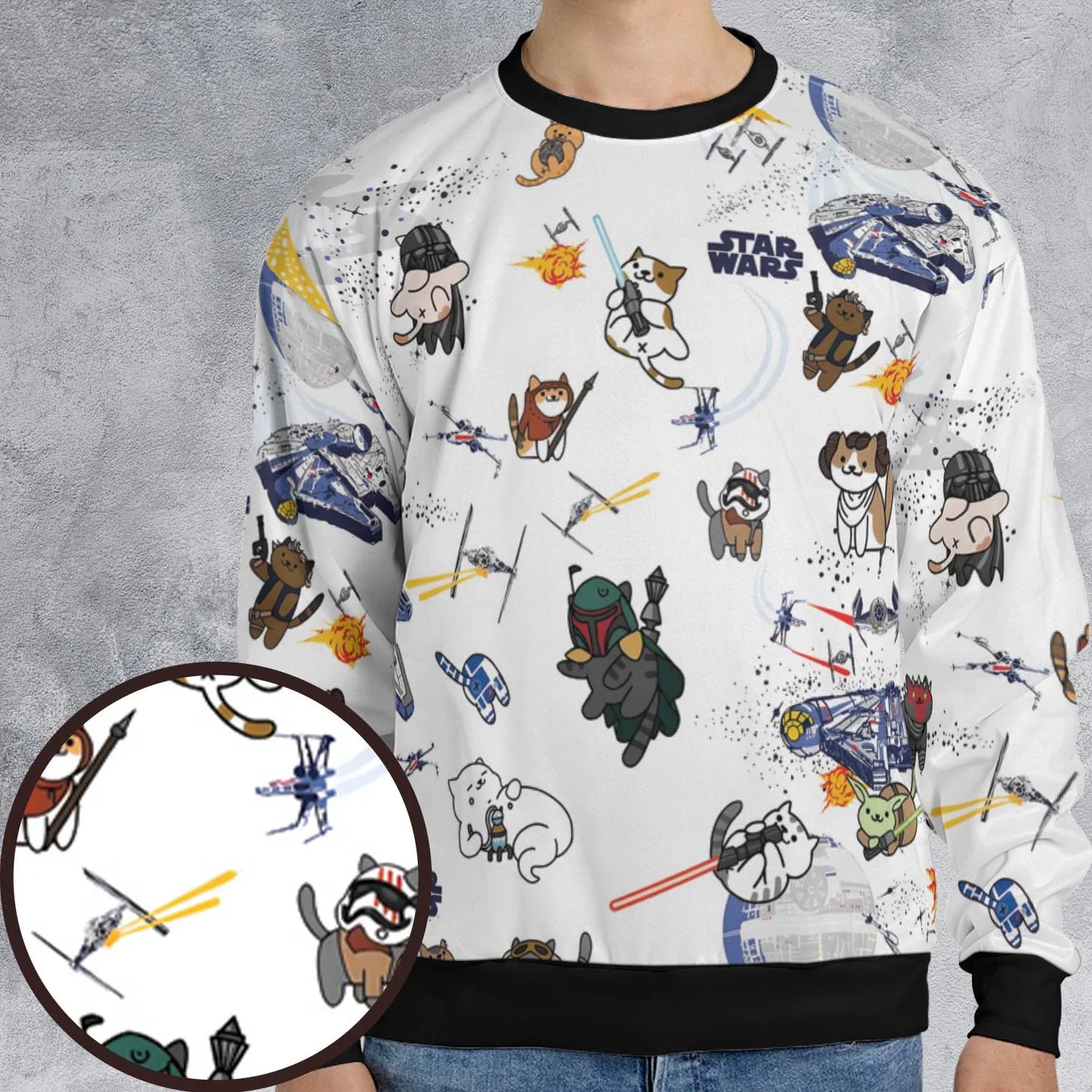 All-over Print Sweatshirt - YP5WW1C4