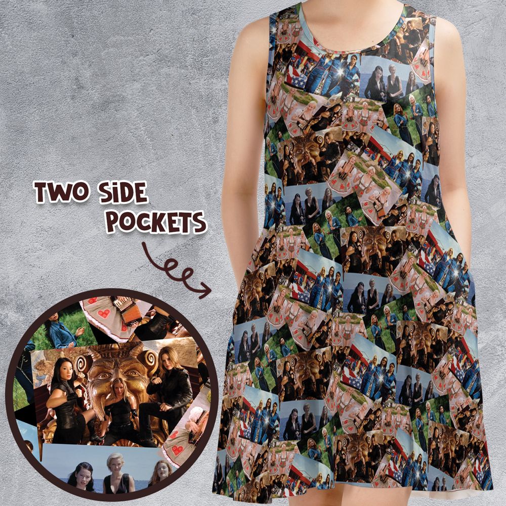 Sleeveless Dress - 4P5V84M8 -  - 1