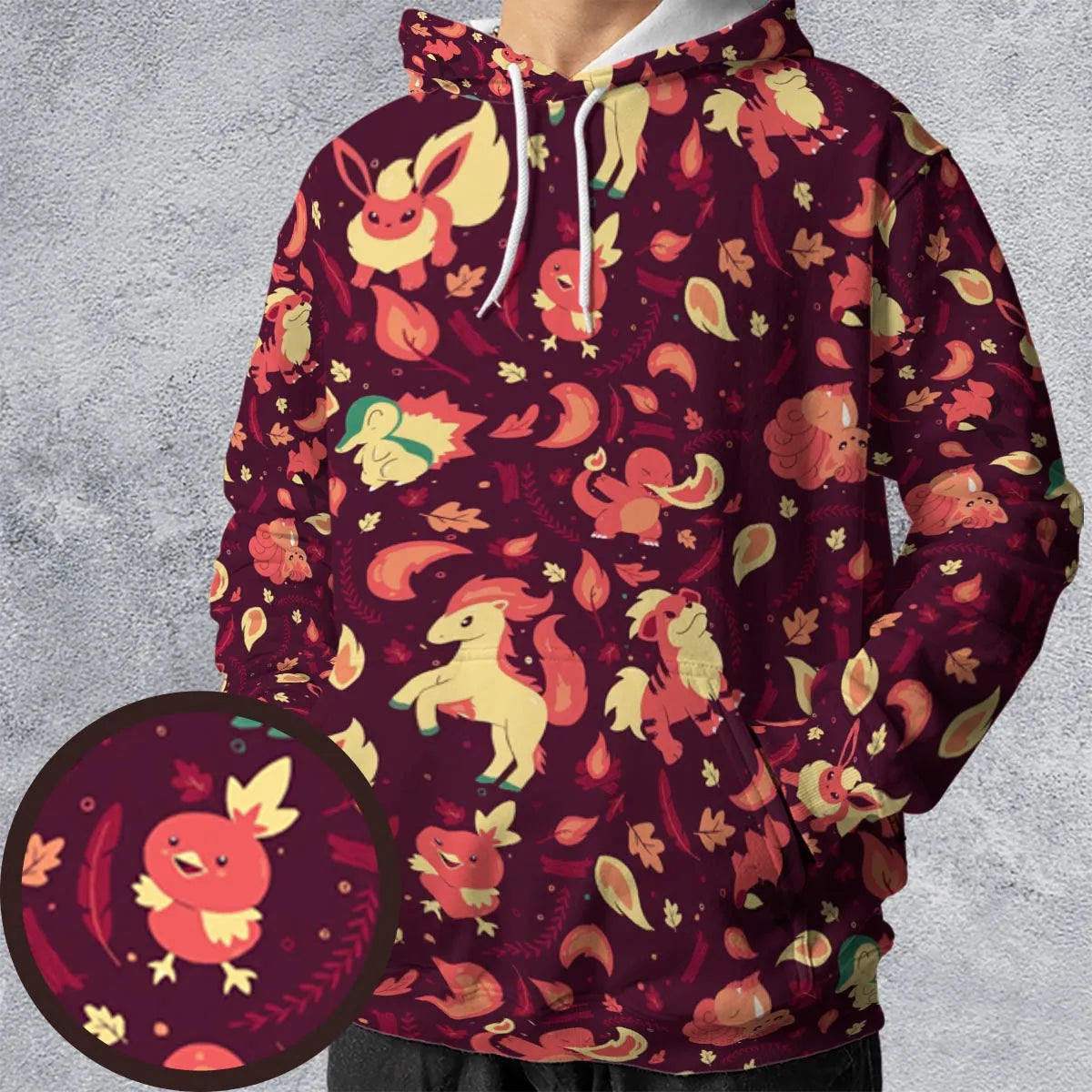 All-over Print Hoodie - MNBTFLFX