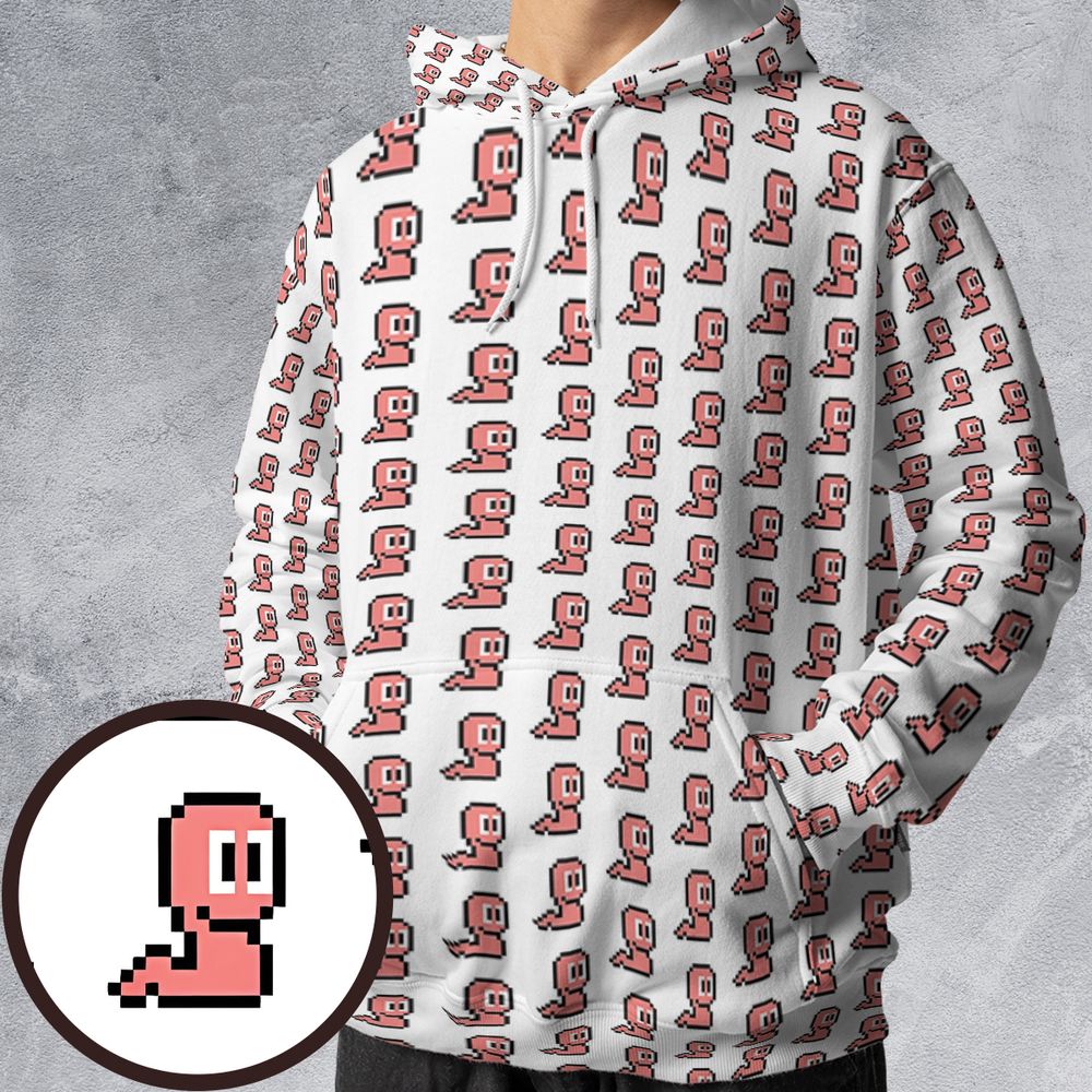 Retro Style Worm -  - 1