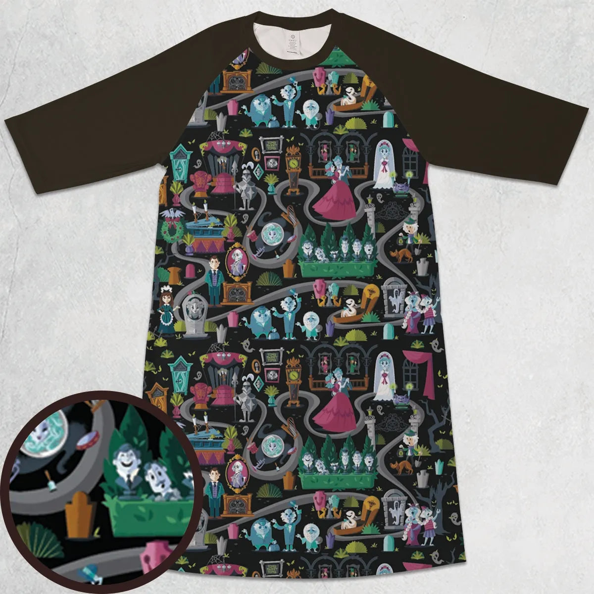 3/4 Sleeve Raglan Dress - EZZPWX26