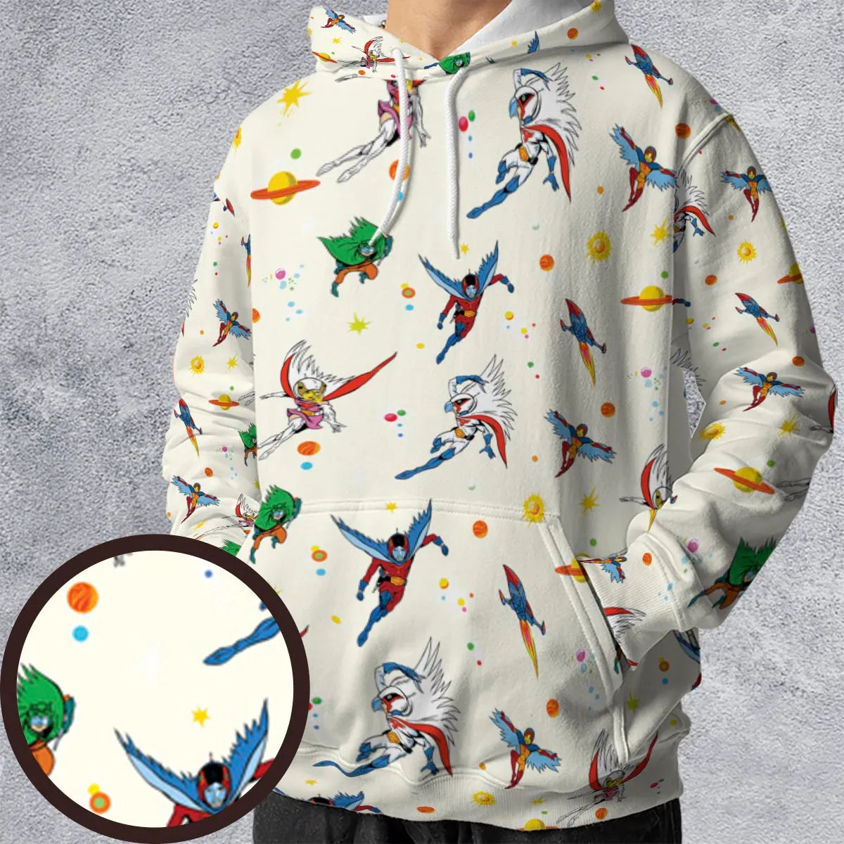 All-over Print Hoodie - Q2DHZGL5