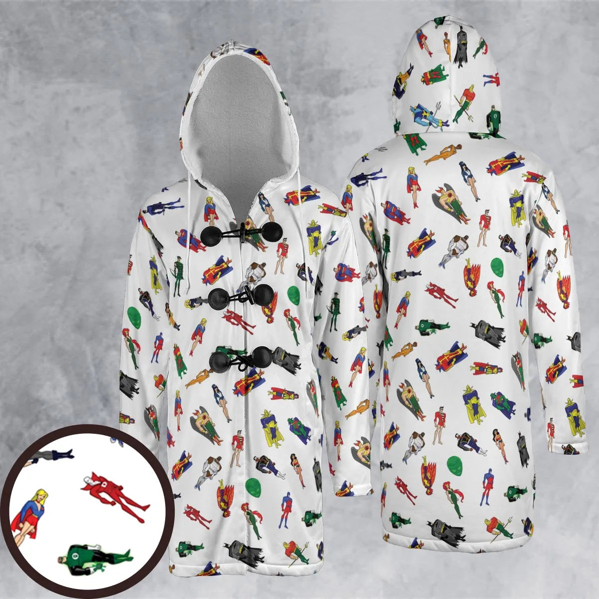 Hooded Cloak Coat - GMW5N8YW