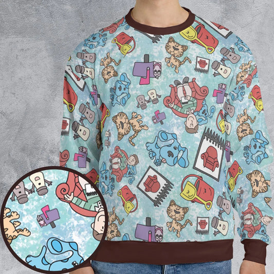 All-over Print Sweatshirt - N4BE37HR