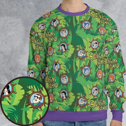 All-over Print Sweatshirt - WLCDD5S5