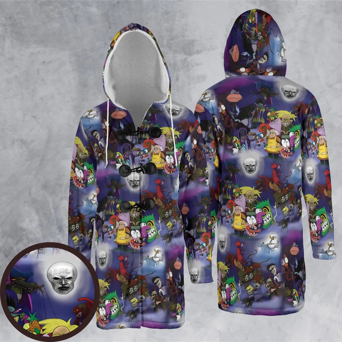 Hooded Cloak Coat - HEYKQN3M