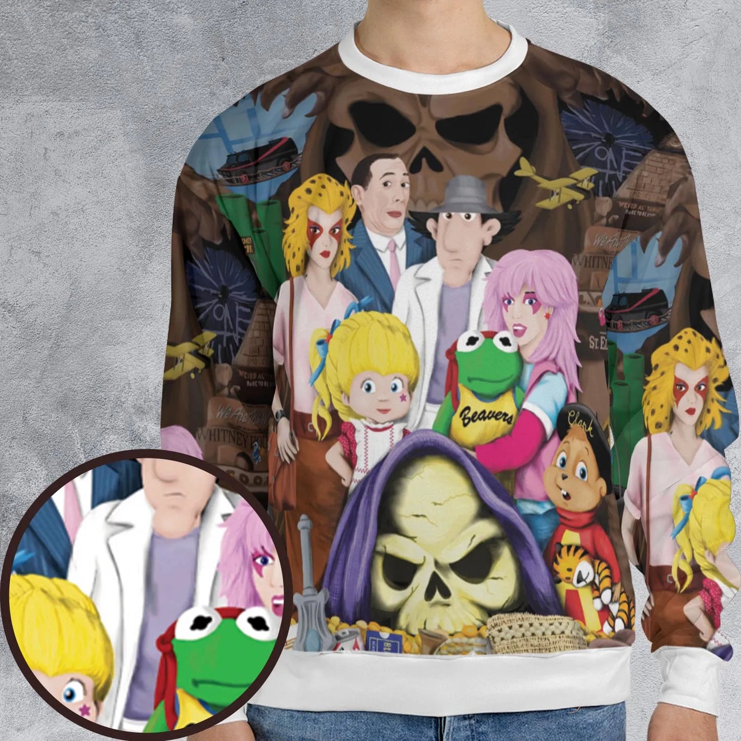All-over Print Sweatshirt - EULZ3HH1