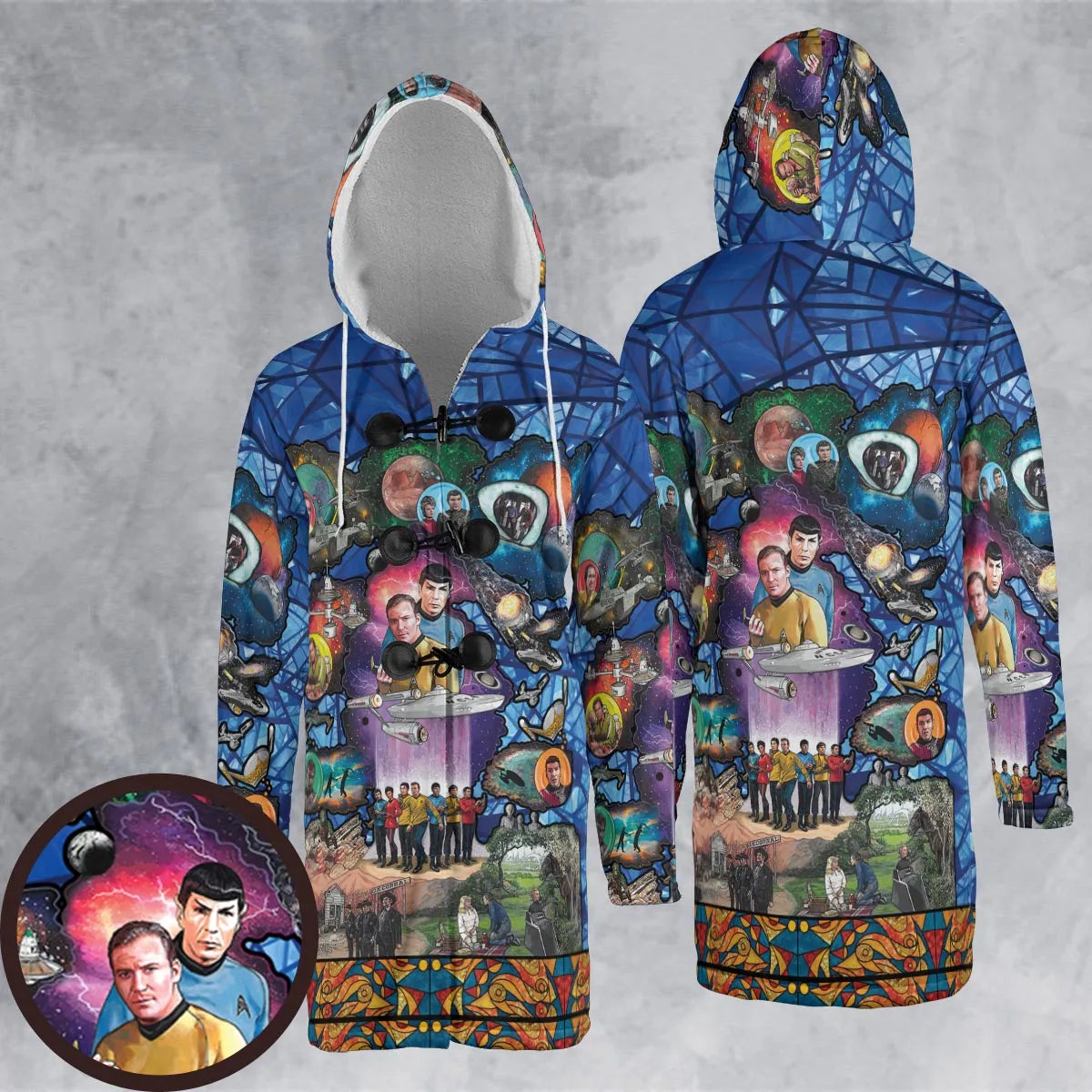 Hooded Cloak Coat - JDB2MR58