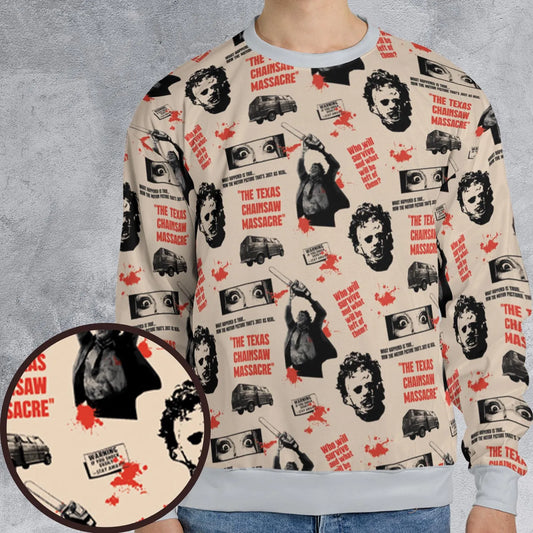 All-over Print Sweatshirt - MHN4D155