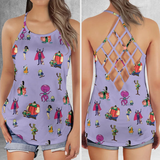Criss Cross Tank Top - 4YGT1TFQ