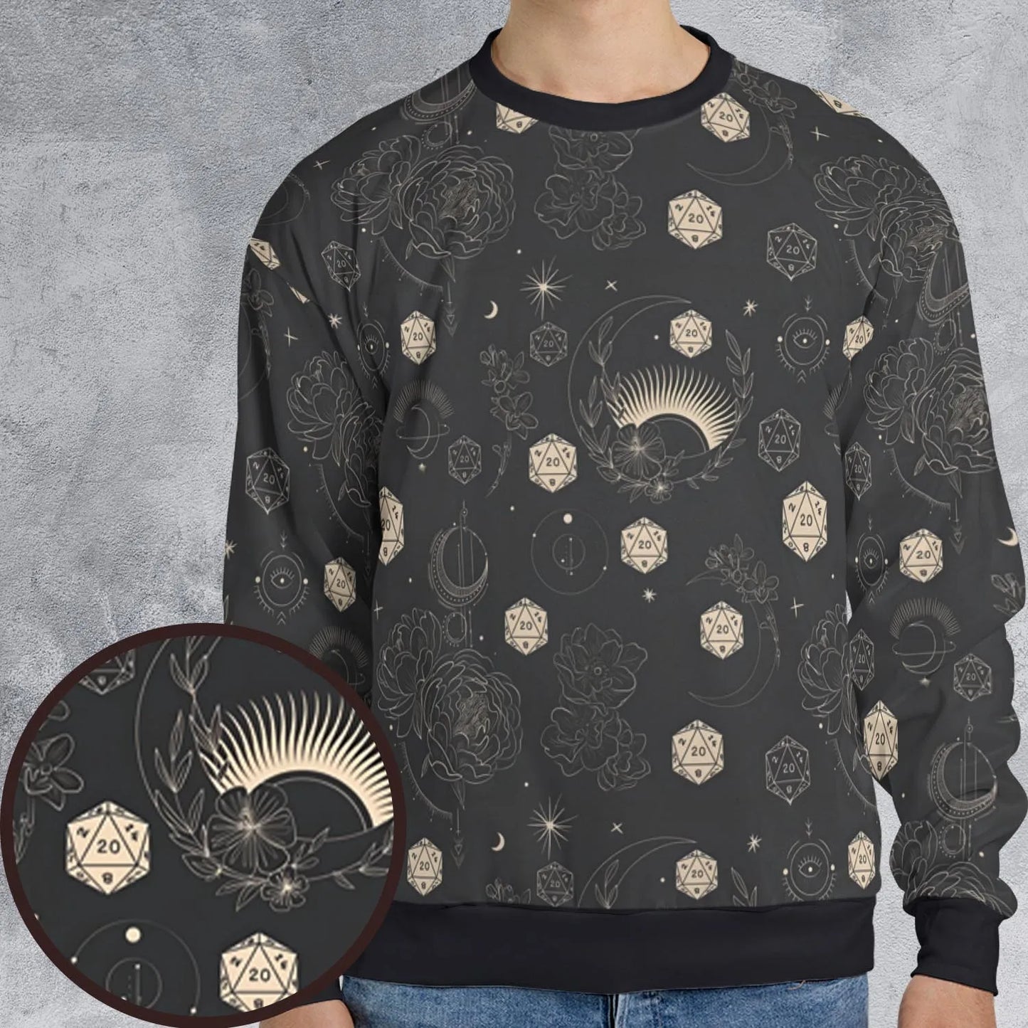 All-over Print Sweatshirt - J5G9NUWE