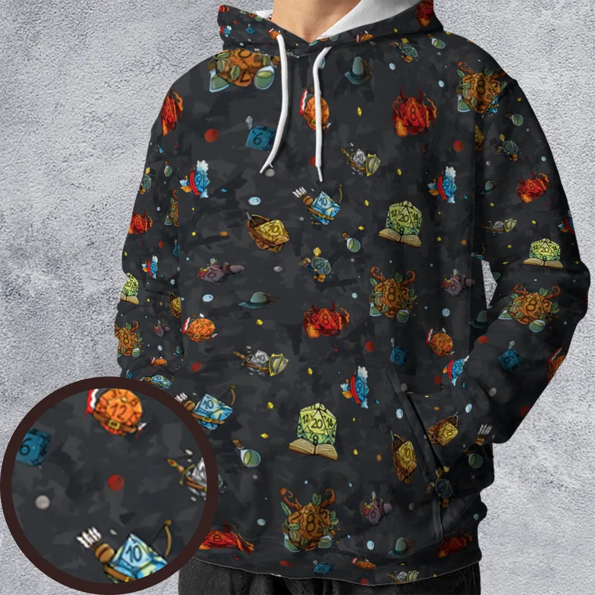 All-over Print Hoodie - PGX2RHSC