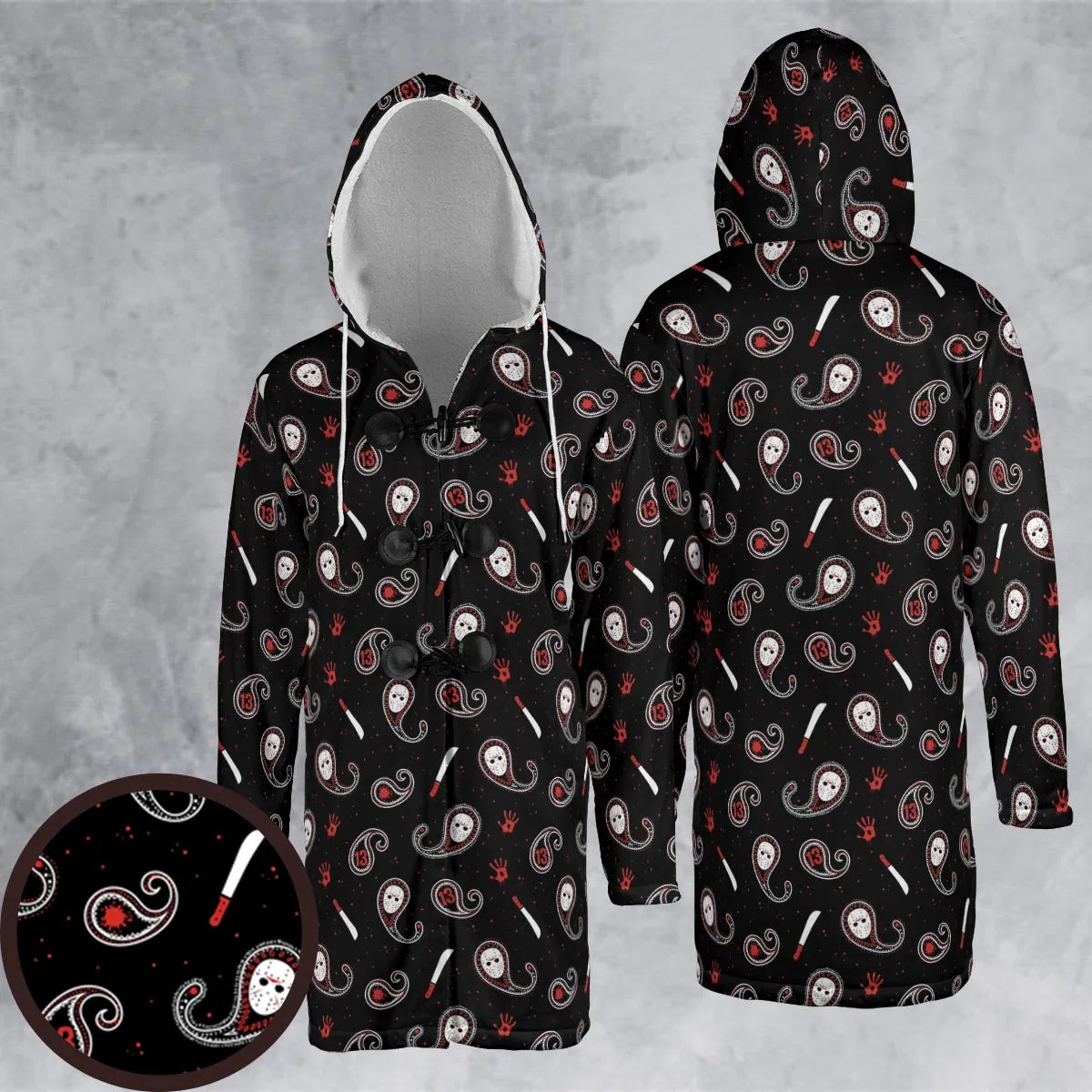 Hooded Cloak Coat - VSQENT4L