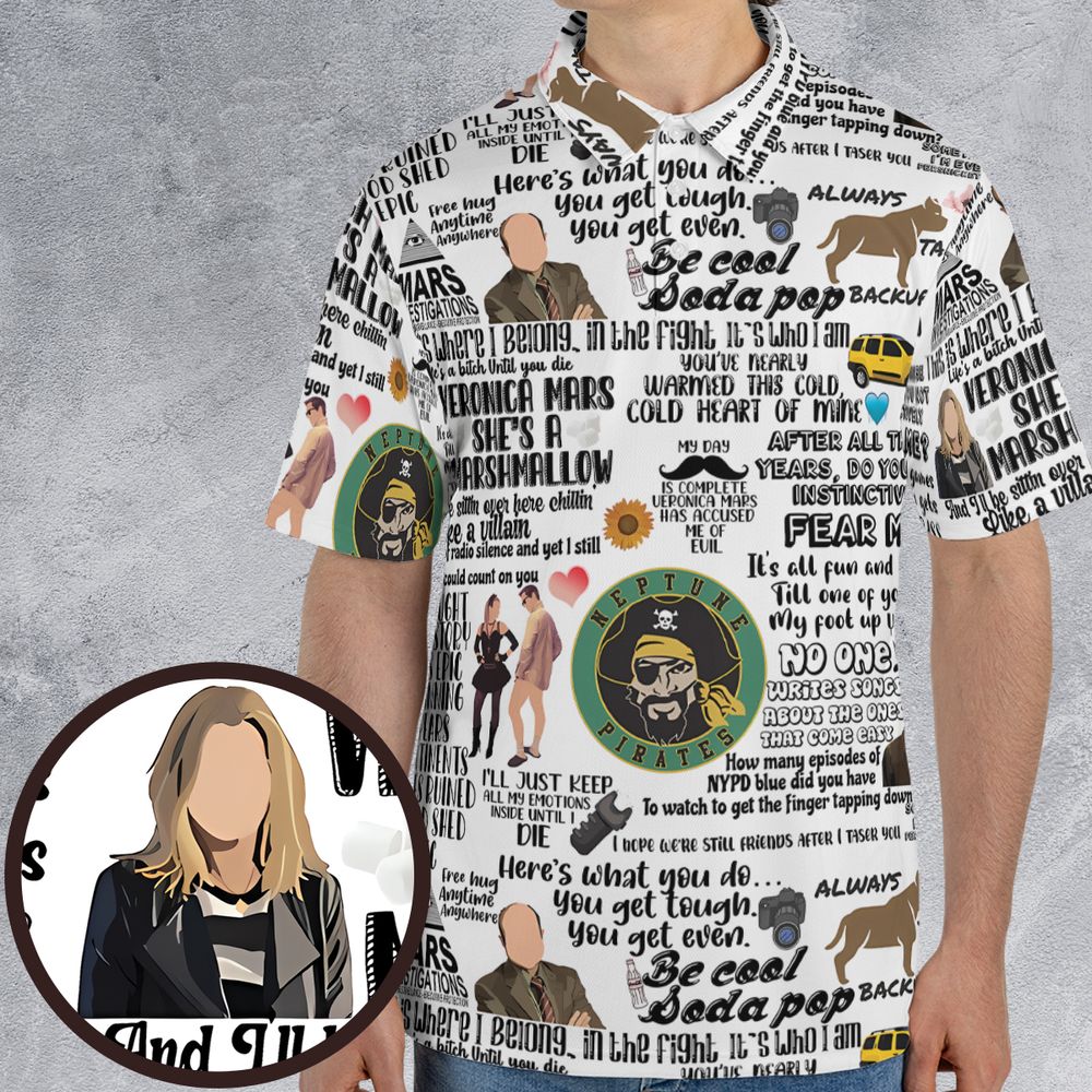 AOP Men/Women Polo Shirt - BNUWTDWV -  - 1