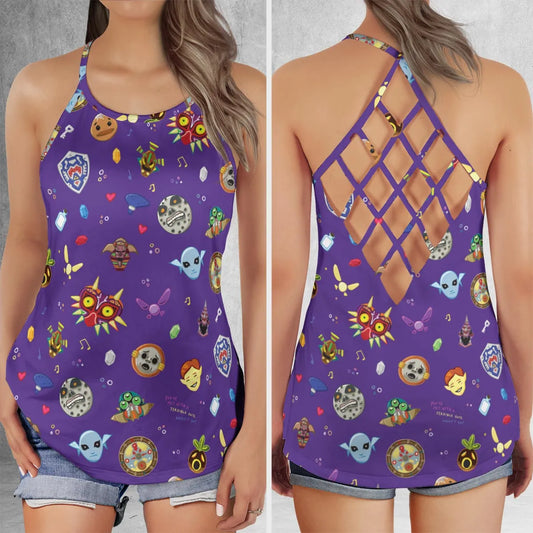 Criss Cross Tank Top - 9JF53ZL4