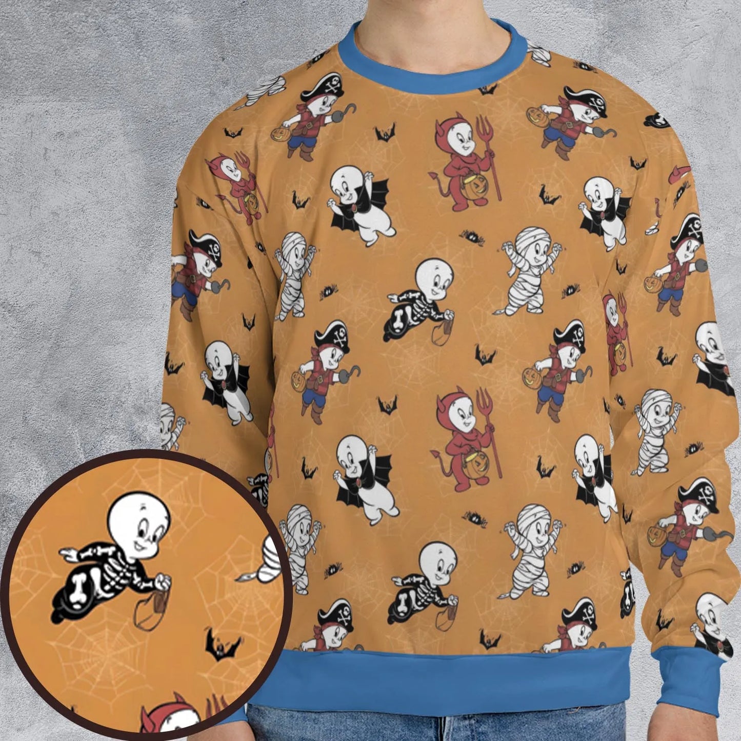 All-over Print Sweatshirt - UA6KXZHC