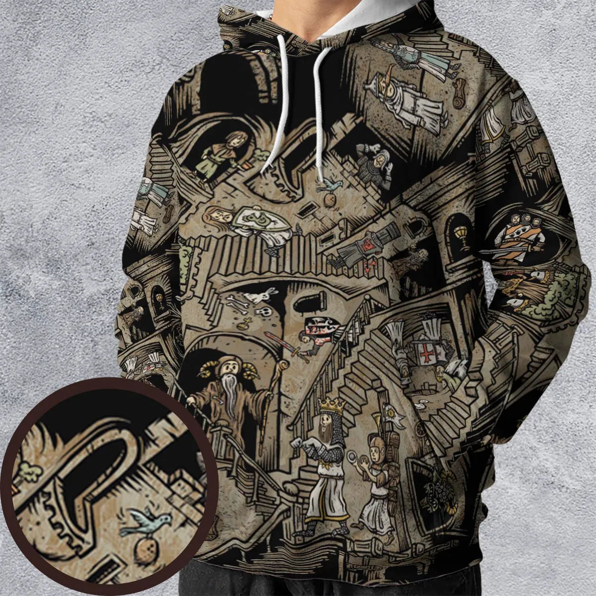 All-over Print Hoodie - NDGJ5VEQ