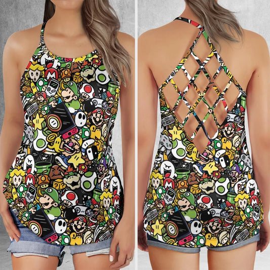 Criss Cross Tank Top - EFCDMZQQ