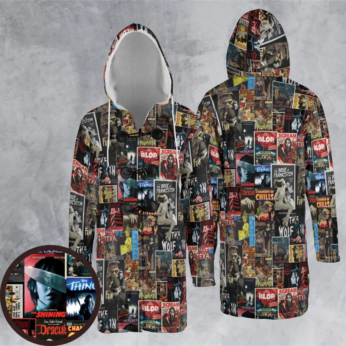 Hooded Cloak Coat - HSPTFP38