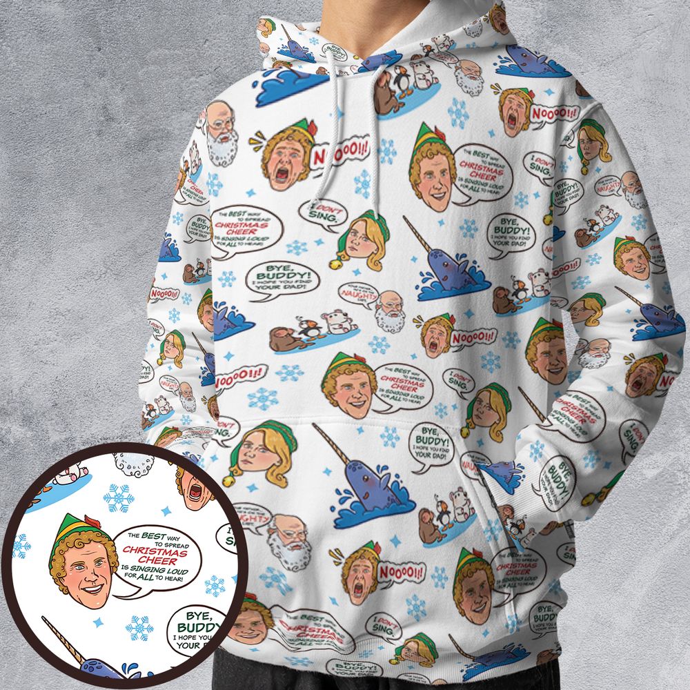 All-over Print Hoodie - MB7KUAHN -  - 1