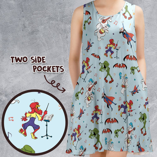Sleeveless Dress - MFH1E8LN -  - 1