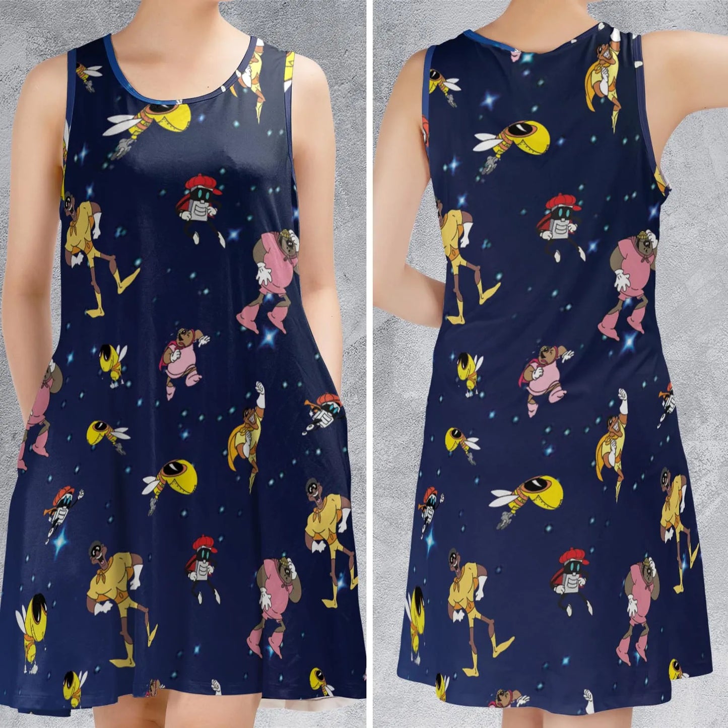 Sleeveless Dress - ZZJYTXCT
