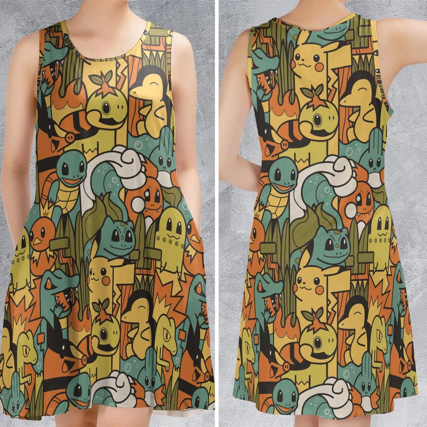 Sleeveless Dress - GUE59Z77