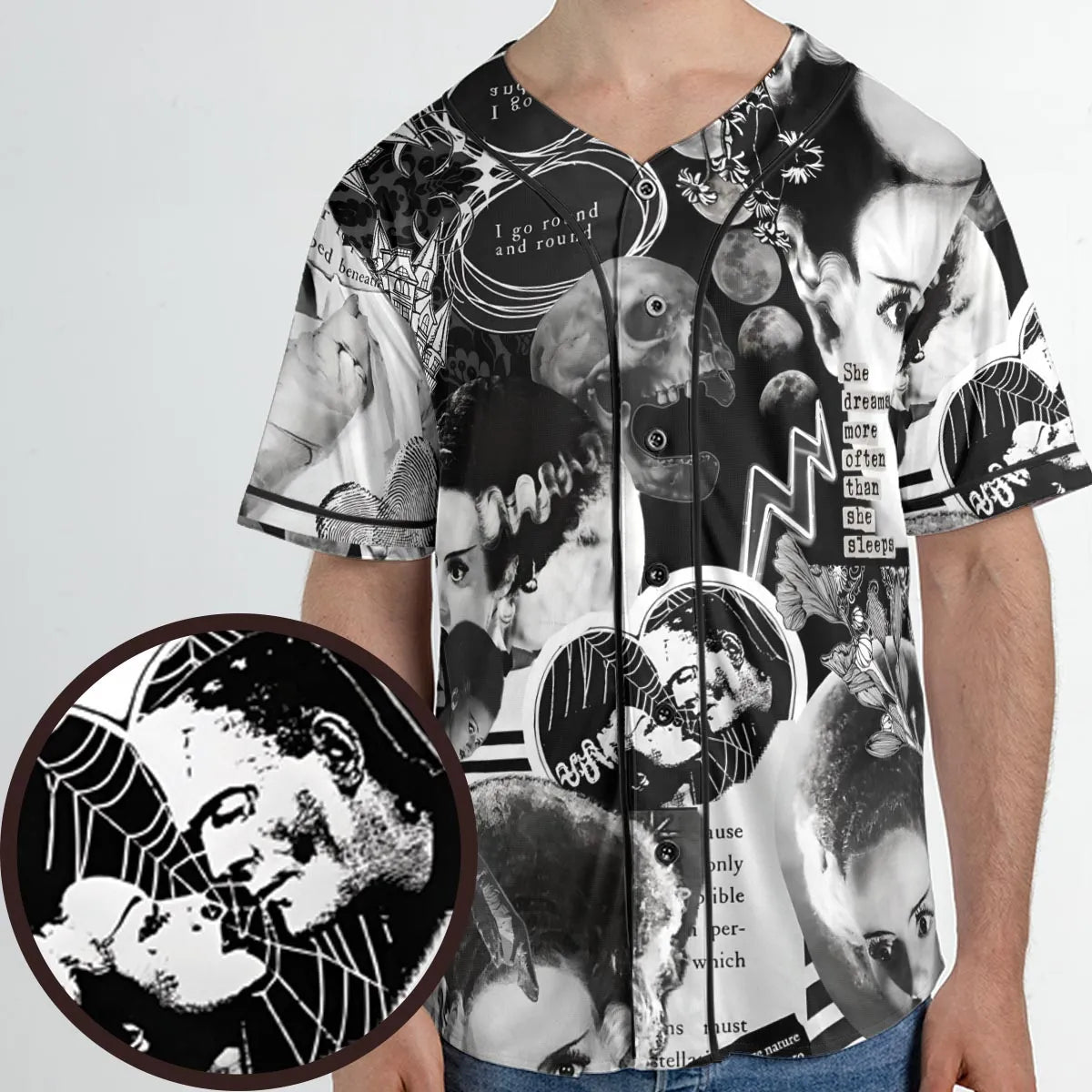 Unisex Baseball Jersey - C36ZGB6W