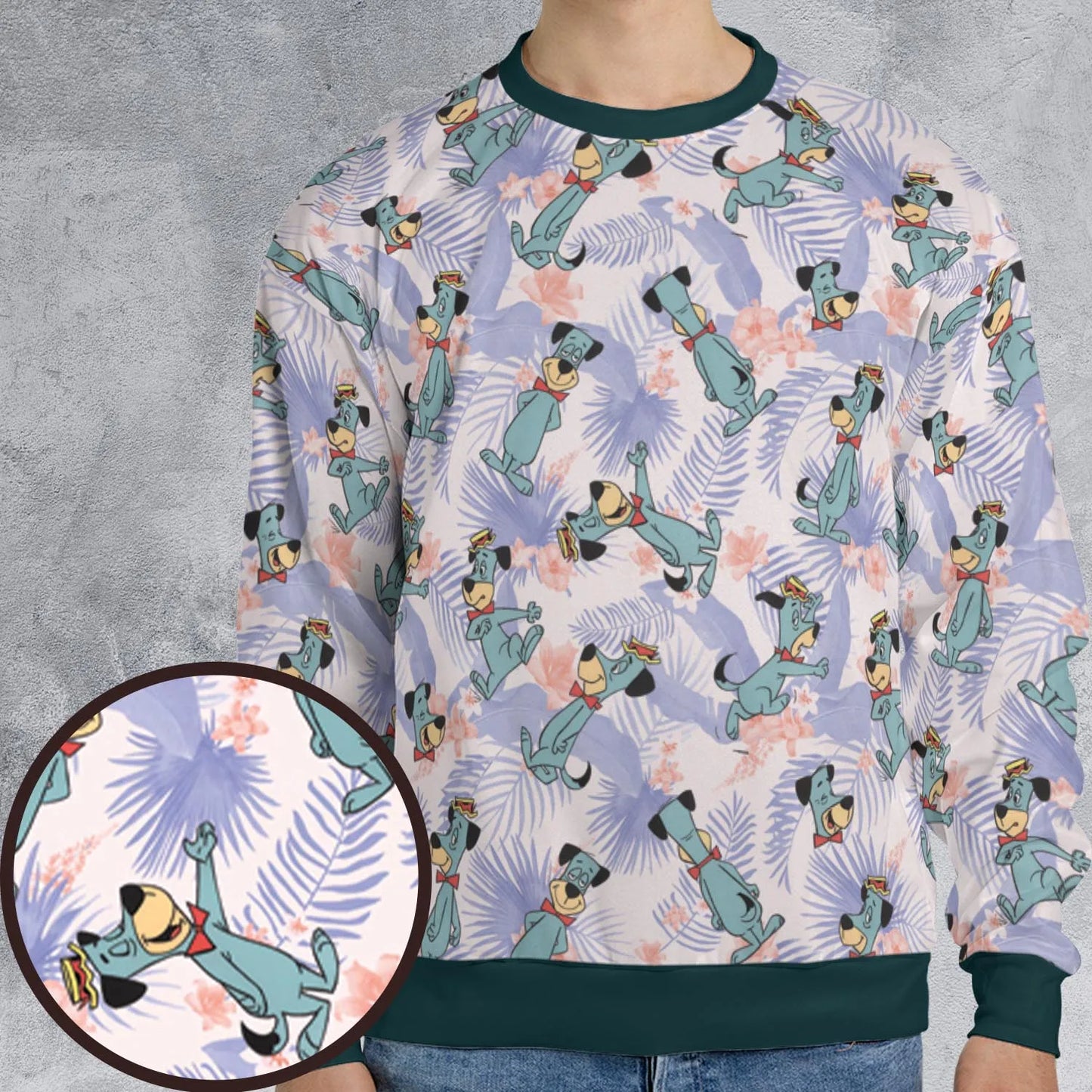 All-over Print Sweatshirt - ZTD7RYEY