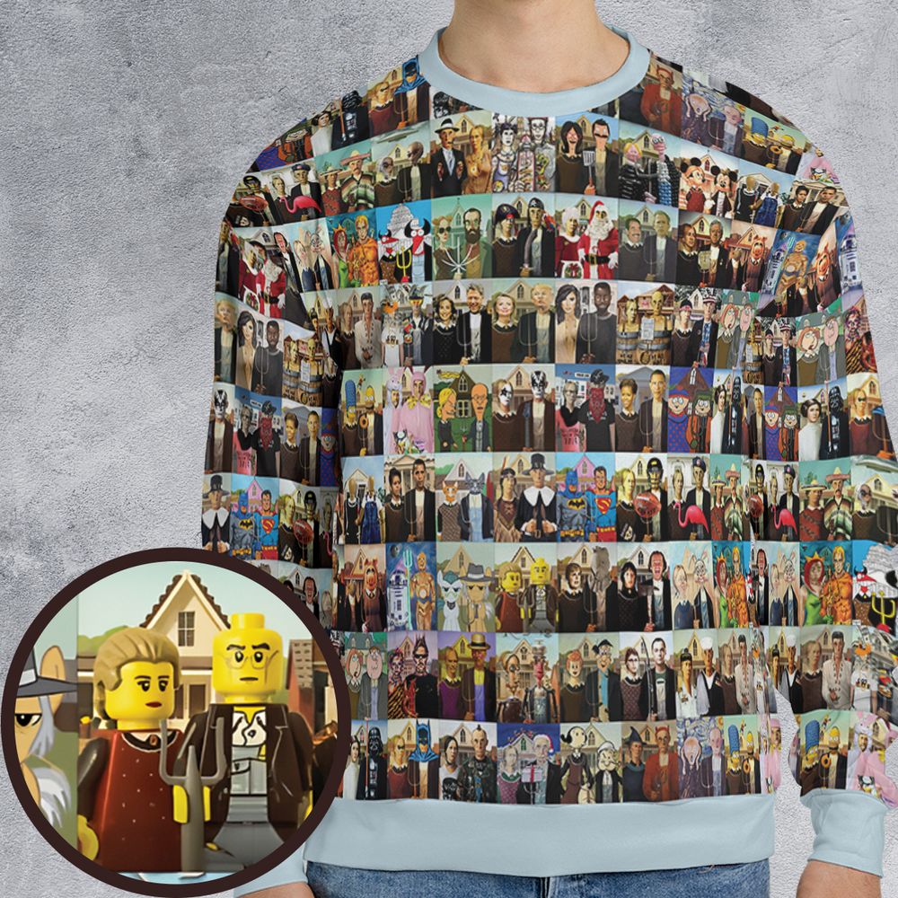 All-over Print Sweatshirt - D9WWYC8H -  - 1