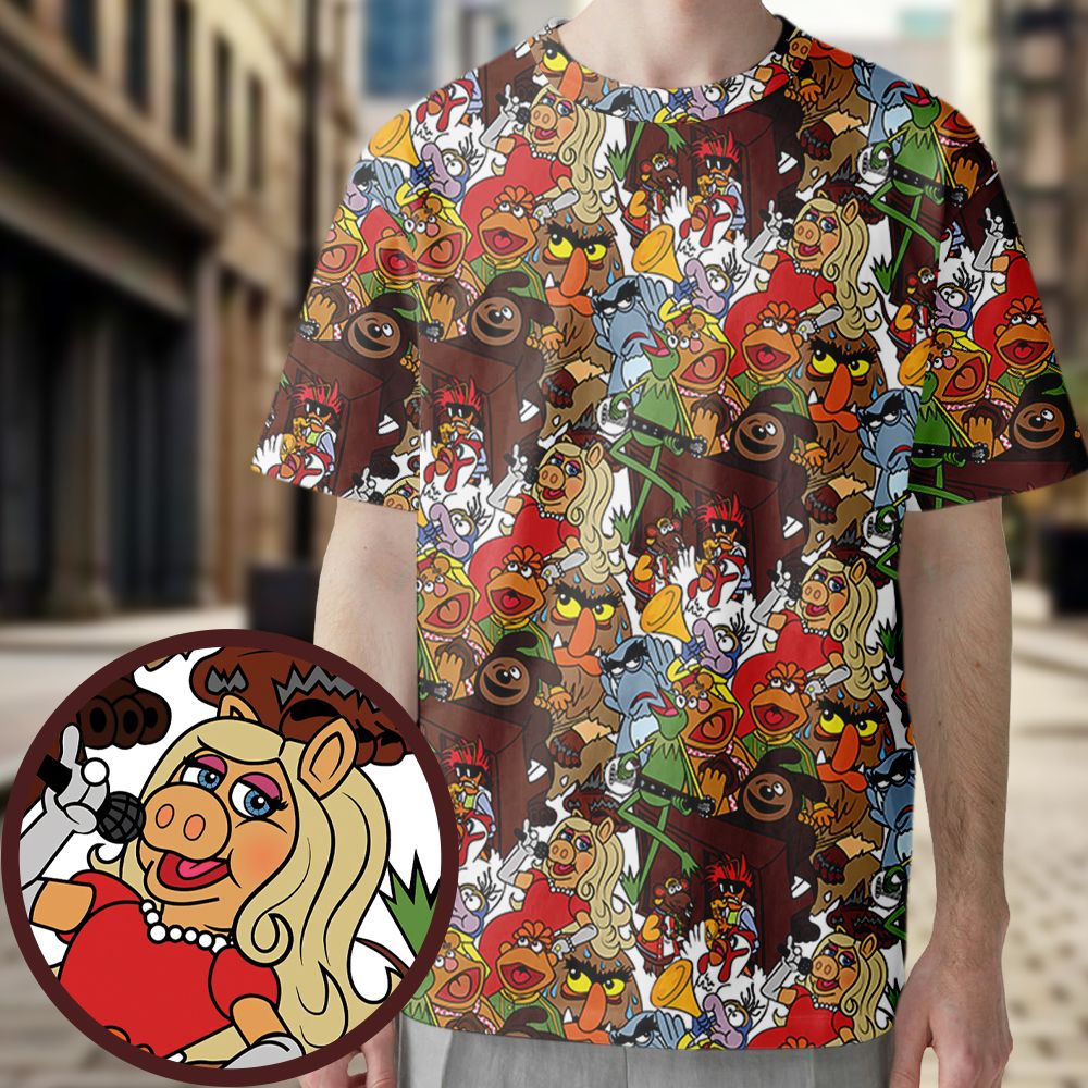 All-Over Print Unisex T-Shirt - EG55YBML -  - 1