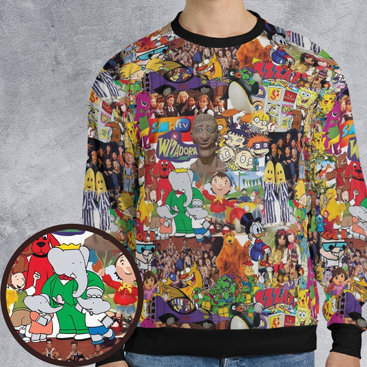 All-over Print Sweatshirt - ZCSRV75A -  - 1