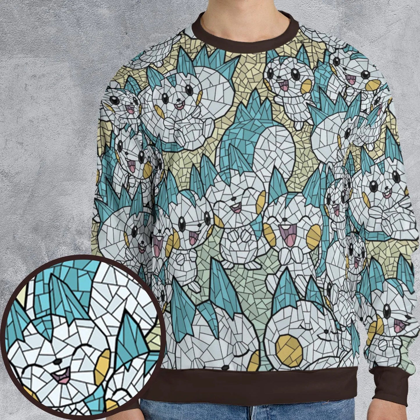 All-over Print Sweatshirt - TN8CGG23