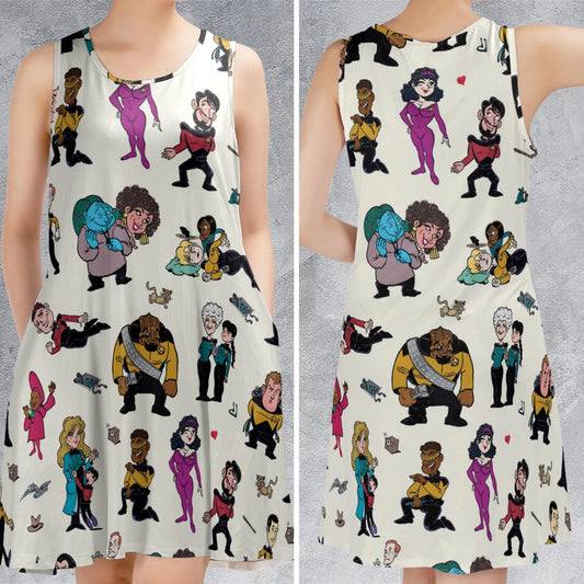 Sleeveless Dress - XJUR871V