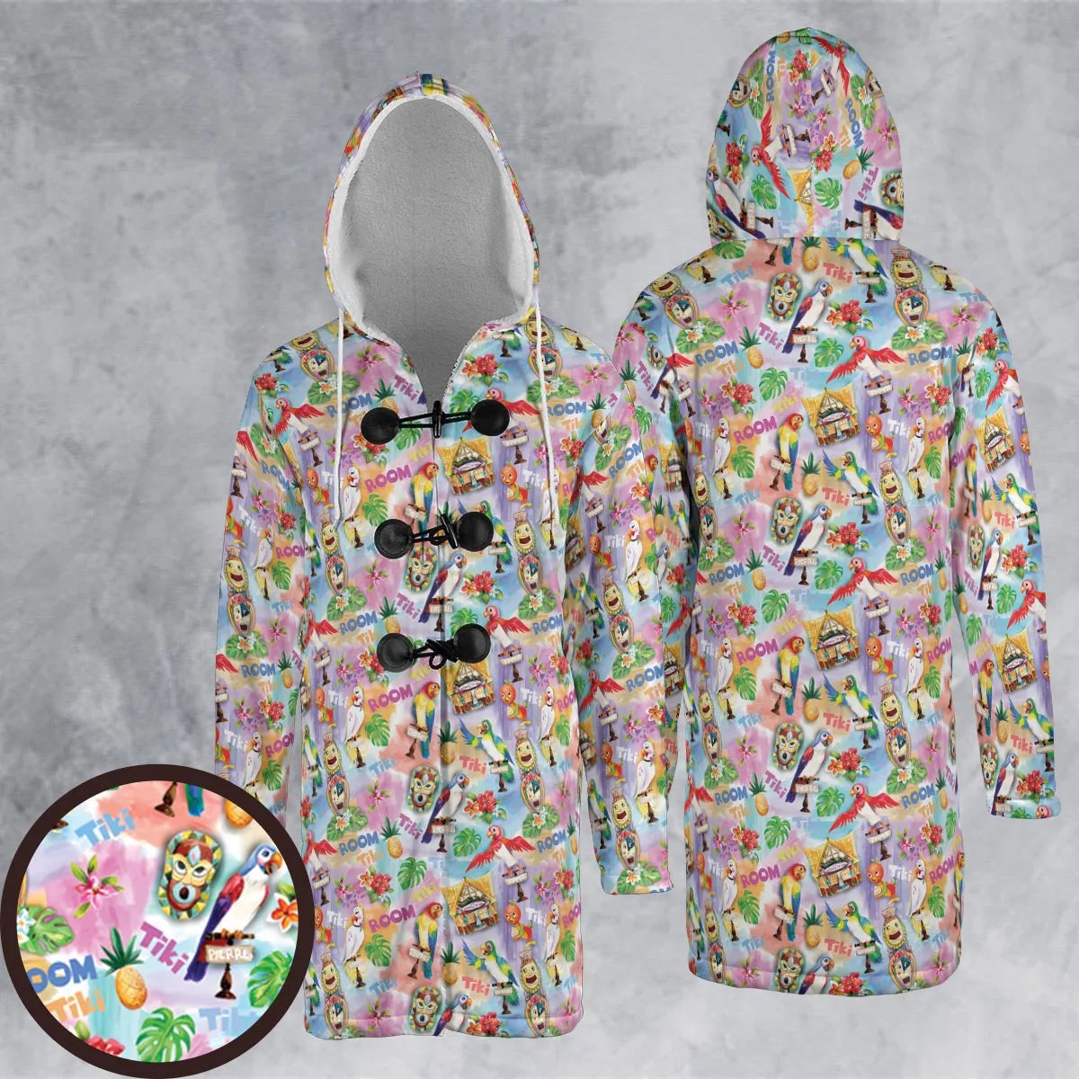 Hooded Cloak Coat - SLJD1HH6