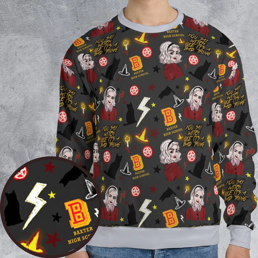 All-over Print Sweatshirt - 5W1W1HVE