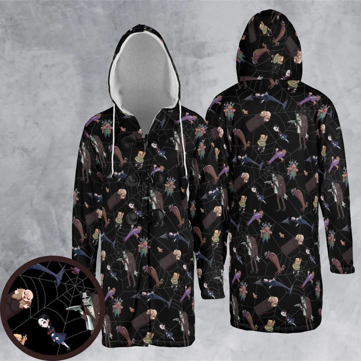 Hooded Cloak Coat - DF87ARZE