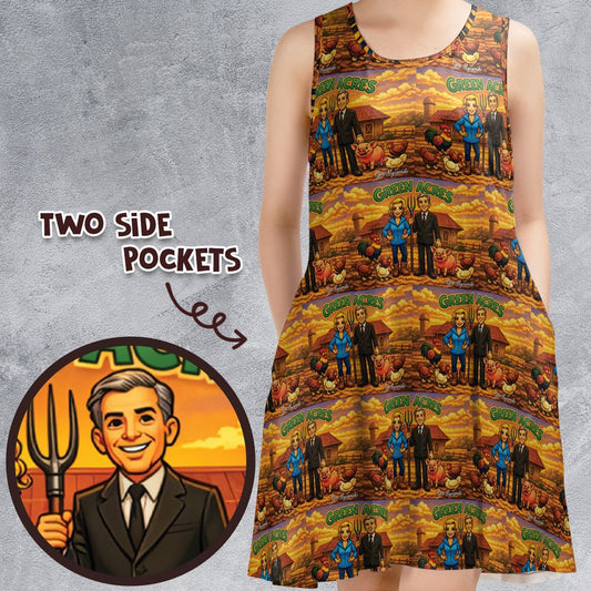 Sleeveless Dress - P9MEN486 -  - 1