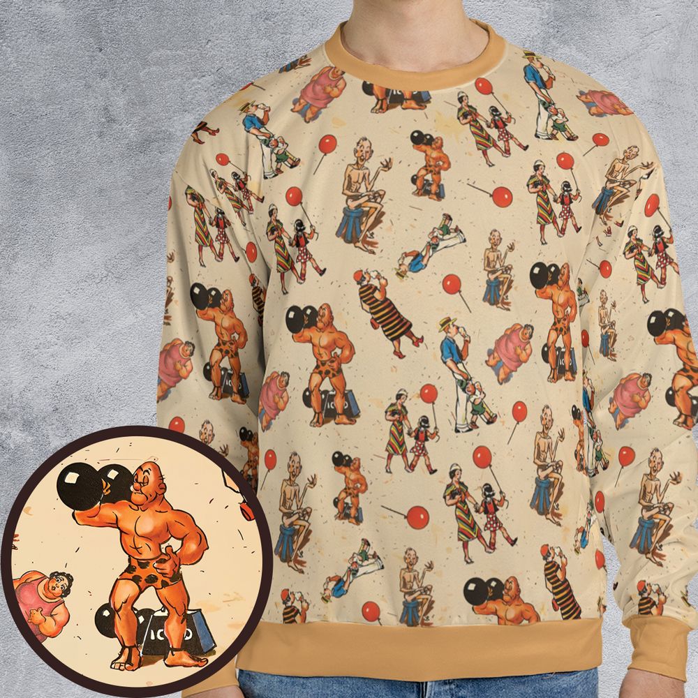 All-over Print Sweatshirt - BDJQBZ1D -  - 1