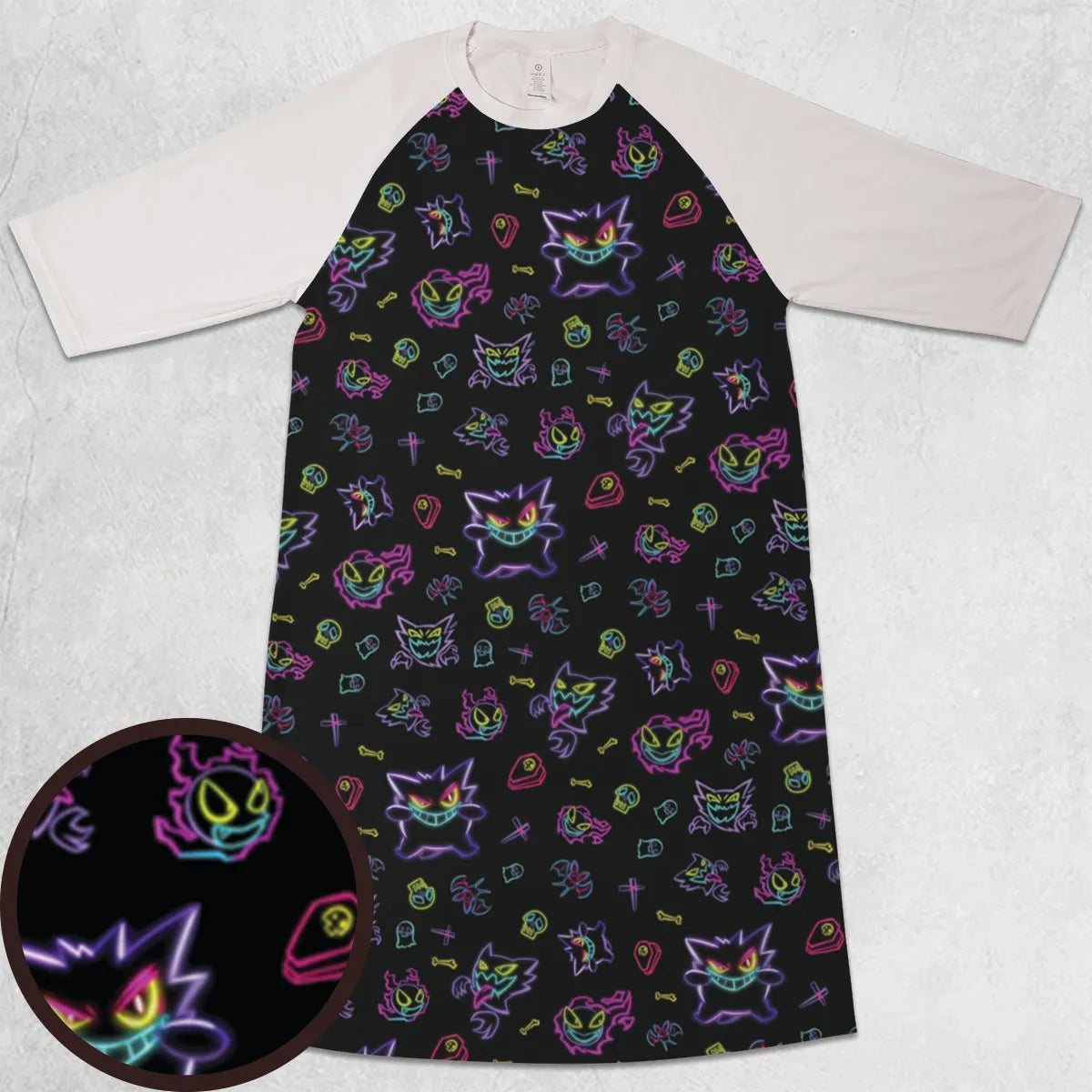 3/4 Sleeve Raglan Dress - 8X4HDFU4