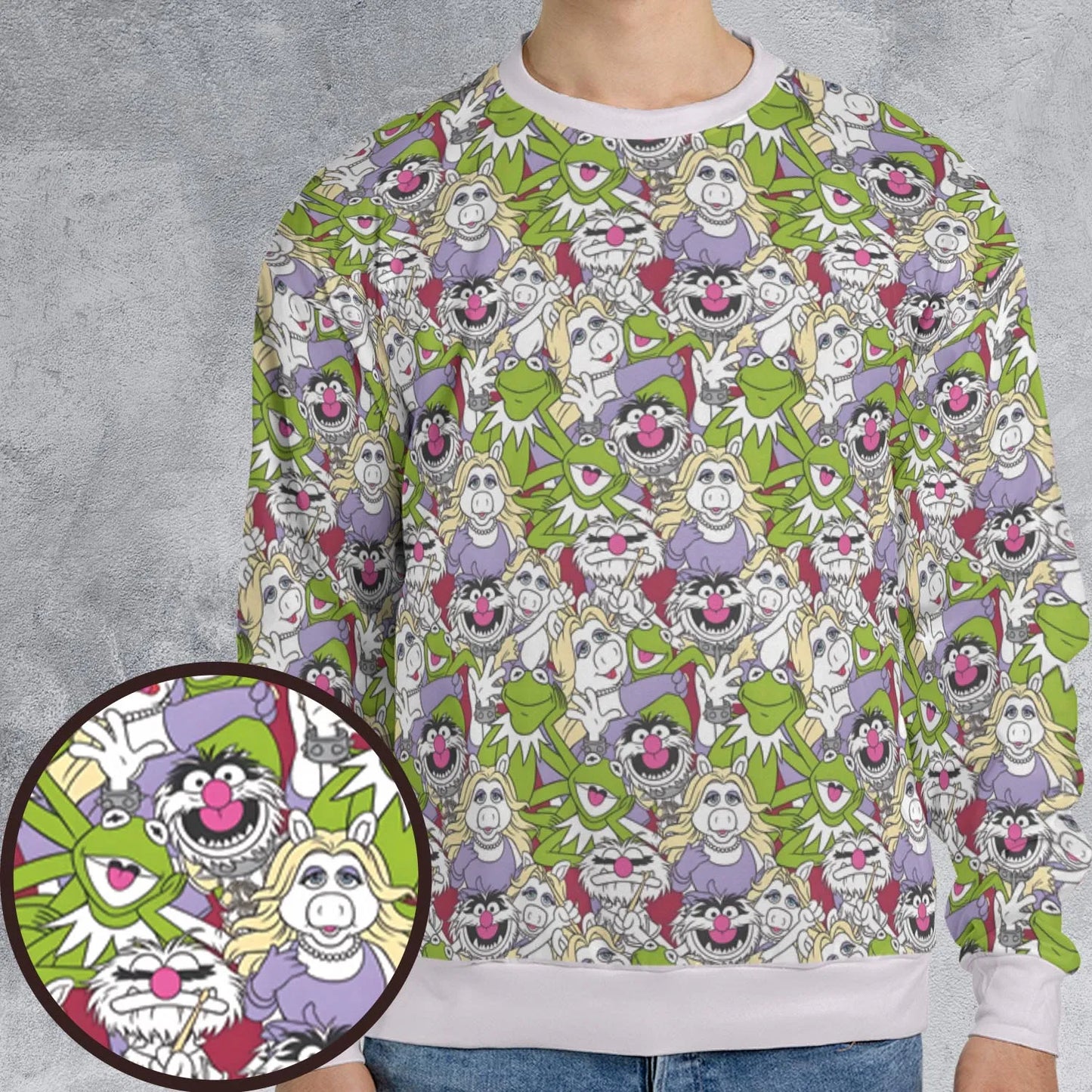 All-over Print Sweatshirt - 56H43RV2